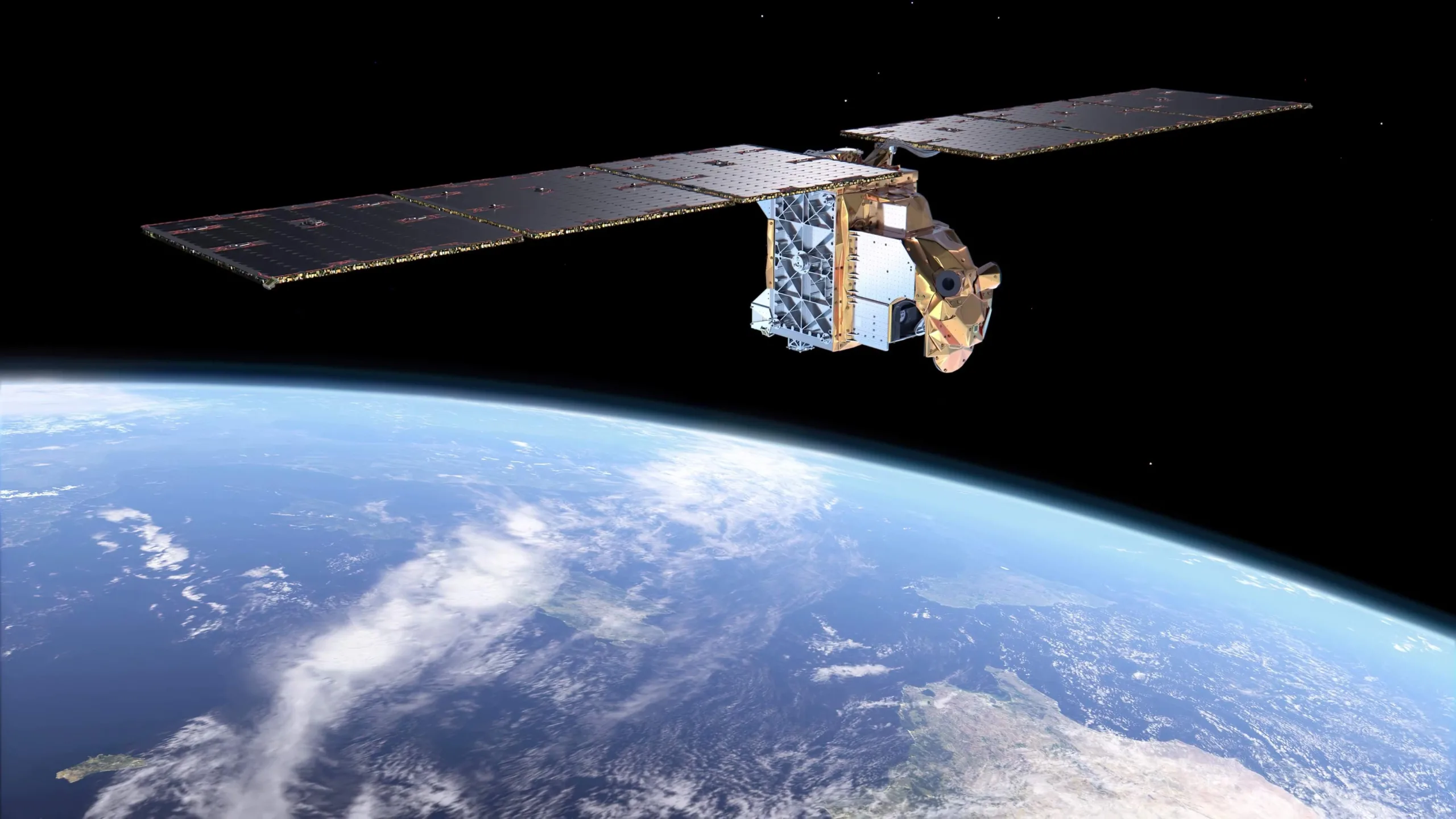 Visualisierung Arctic Weather Satellite