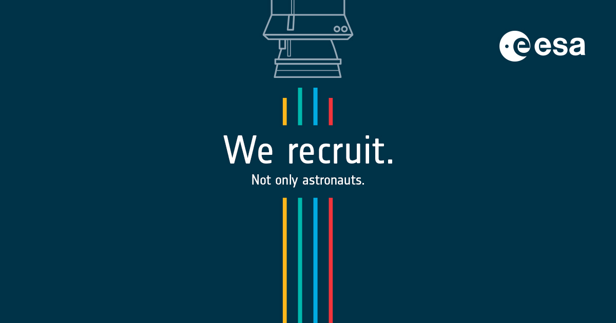 KeyVisual ESA Stellenanzeigen