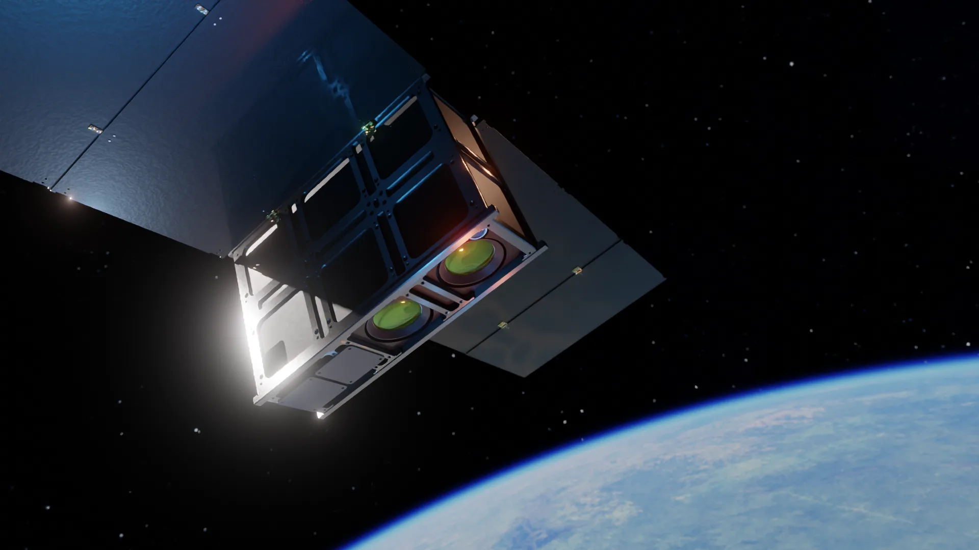 Visualisierung Satellit FOREST