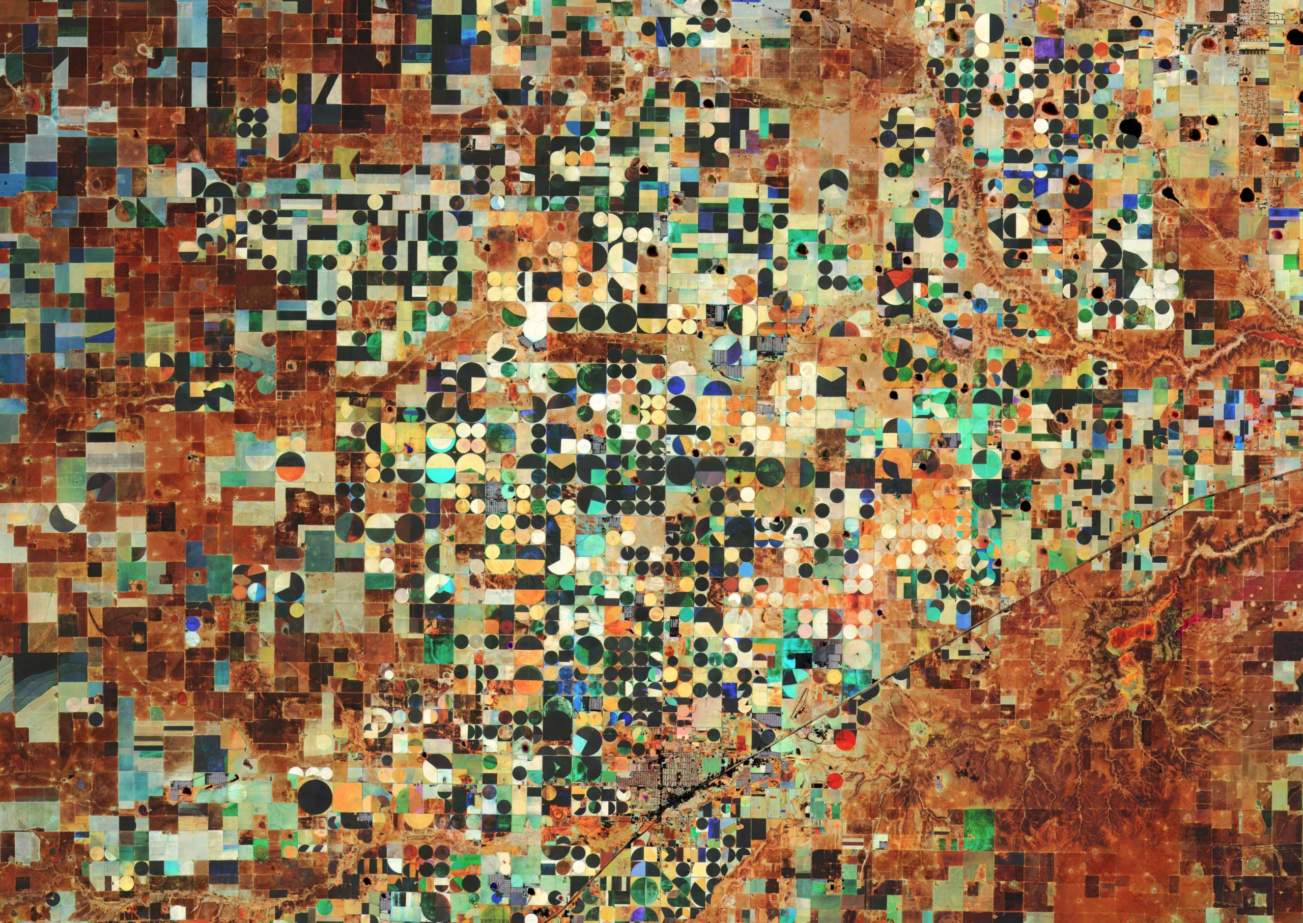 Satellitenbild - Texas