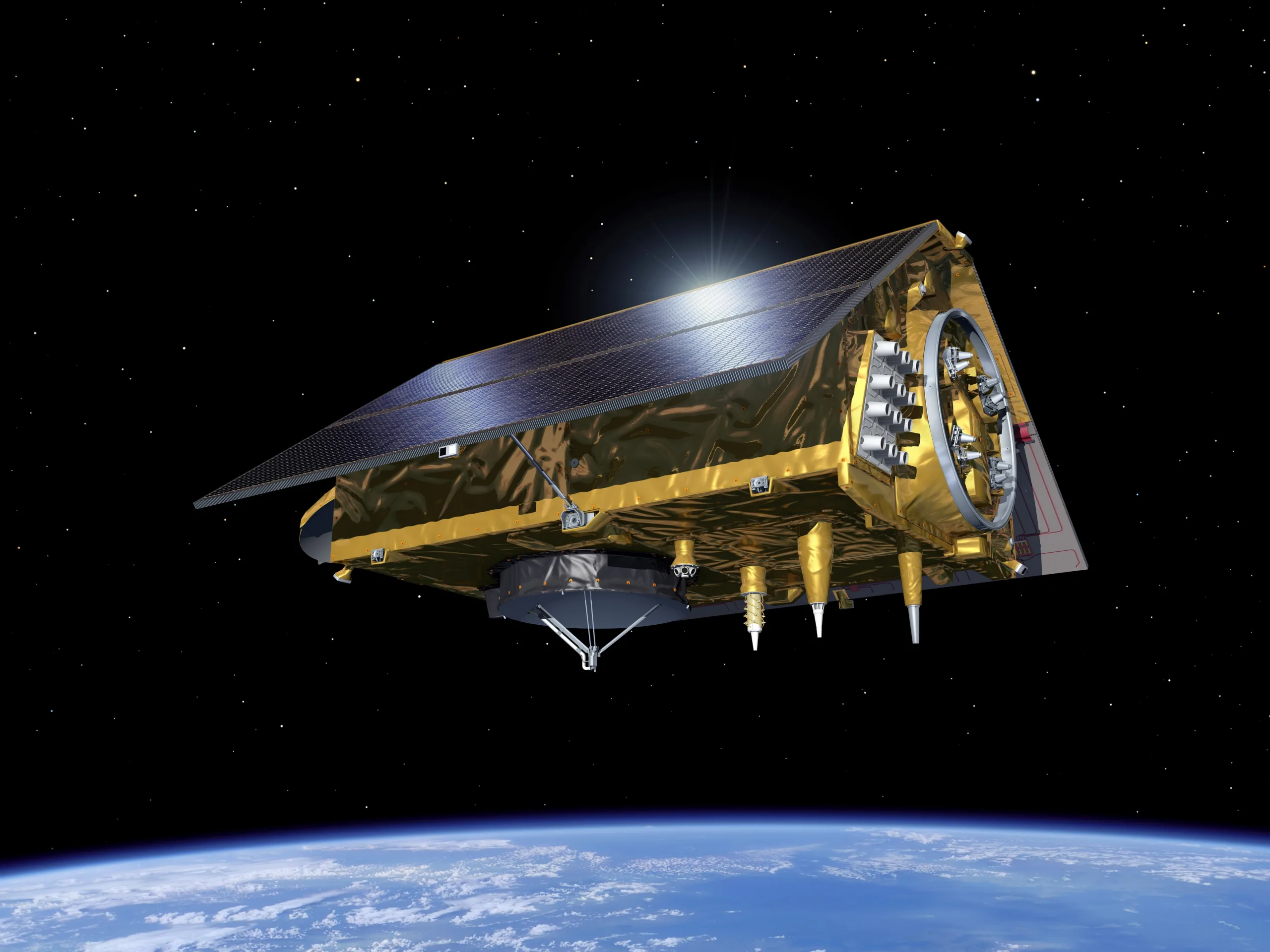 Visualisierung Satellit Sentinel-6