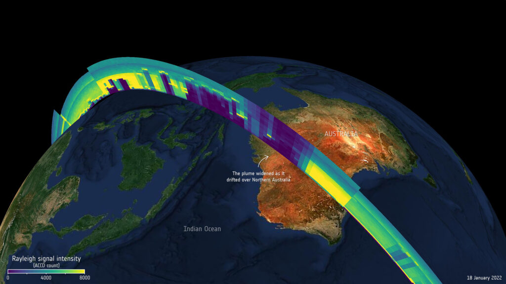 Abbildung Vulkanausbruch Hunga-Tonga