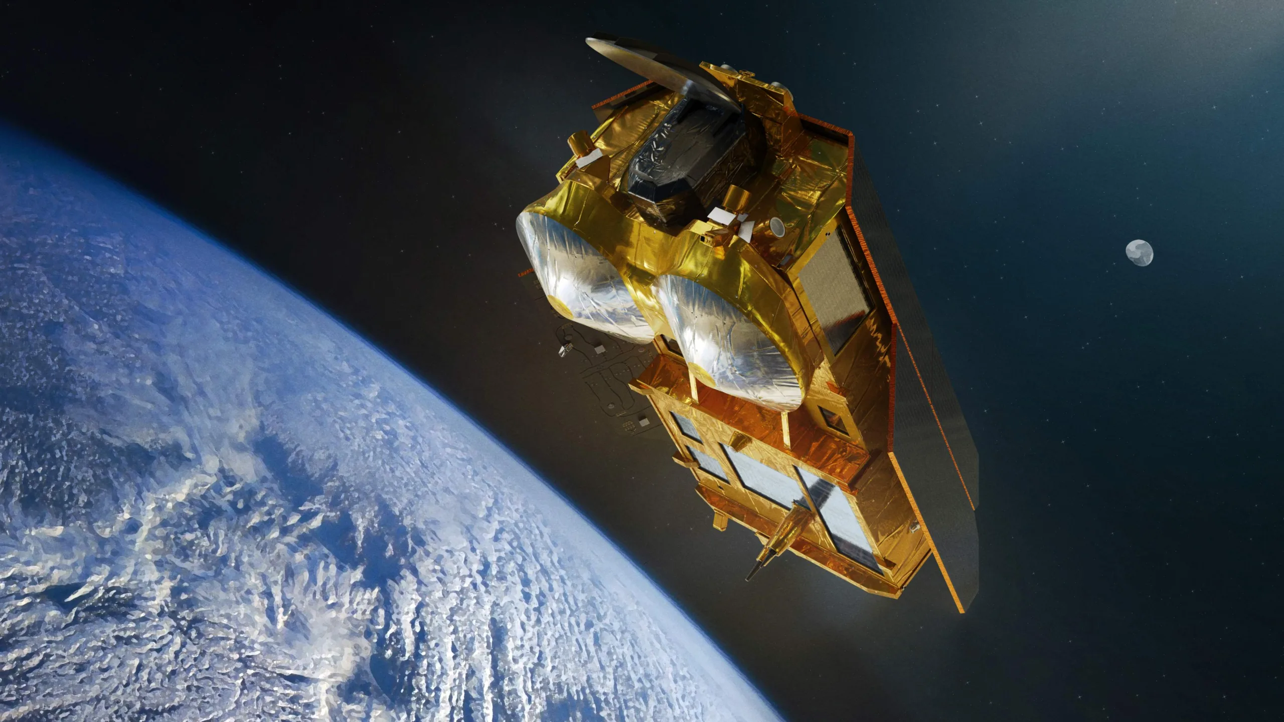 Visualisierung Satellit Cristal