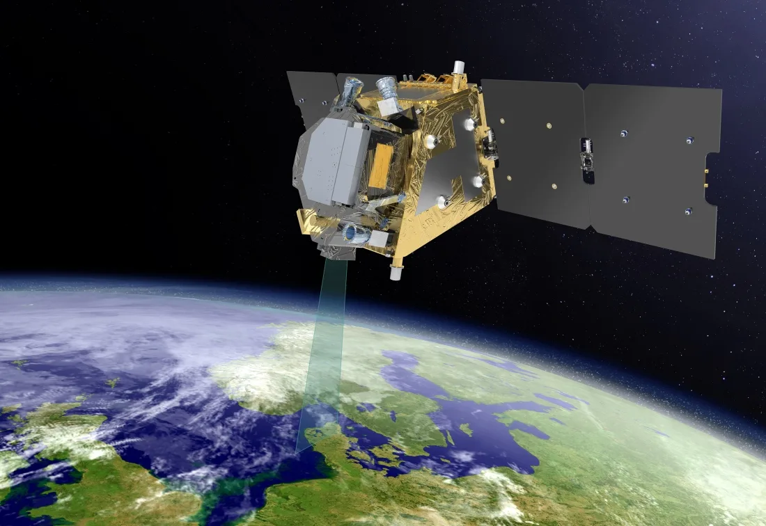 Visualisierung Satellit FLEX