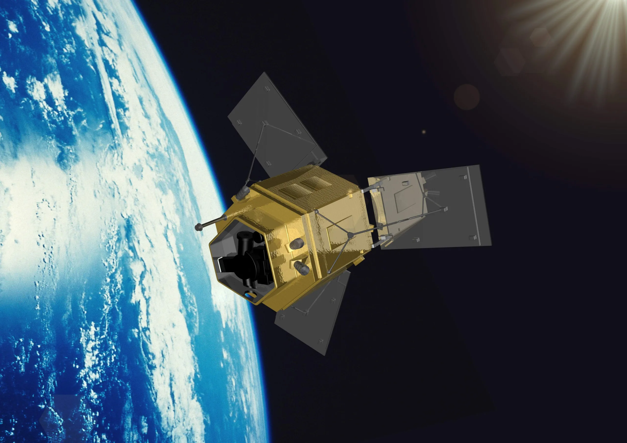 Visualisierung Satellit FORUM