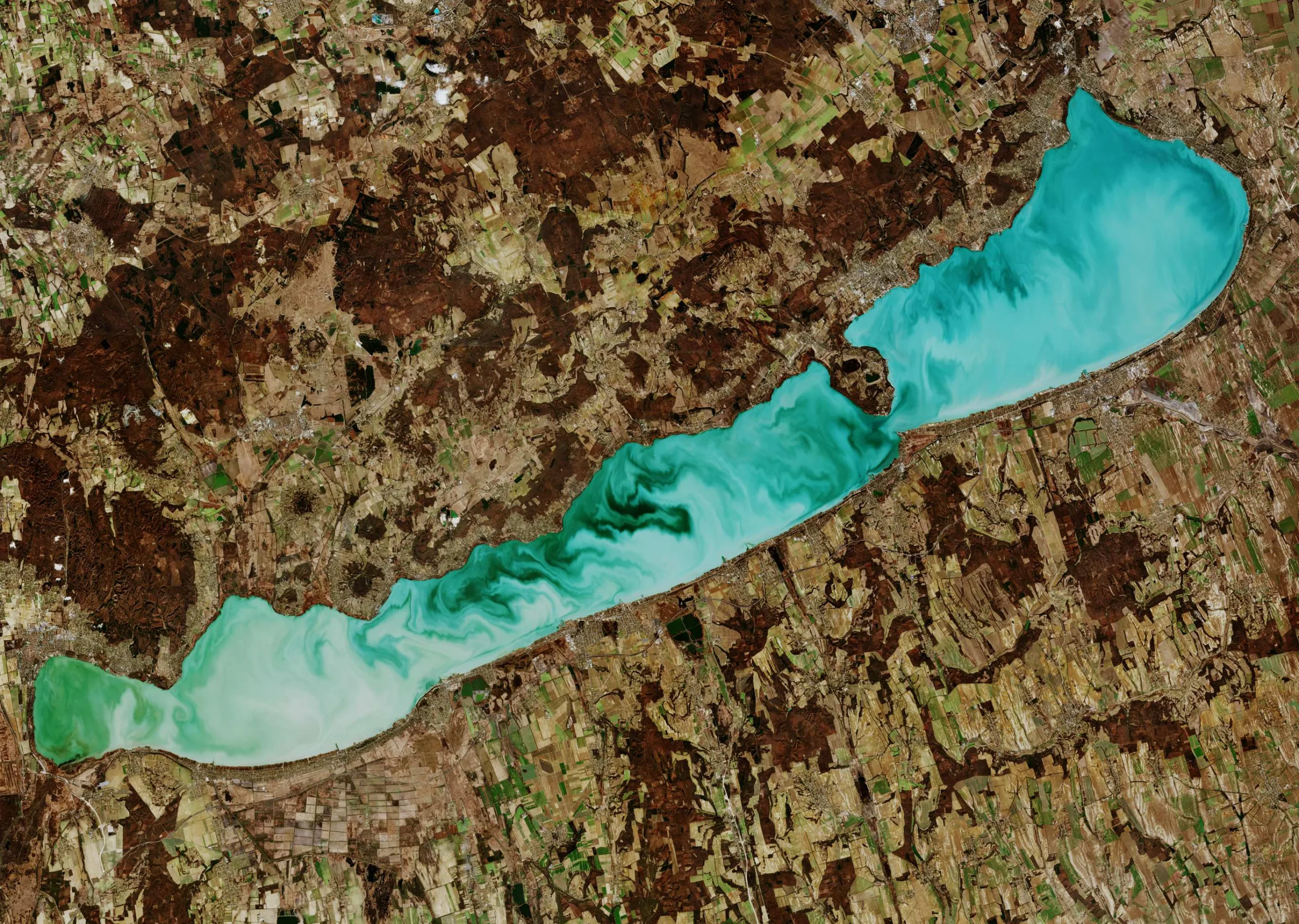 Satellitenbild Balaton