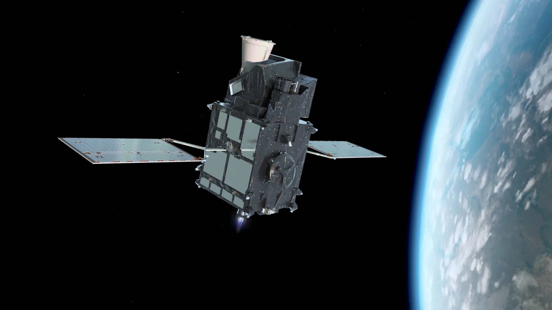 Visualisierung Satellit Meteosat Third Generation