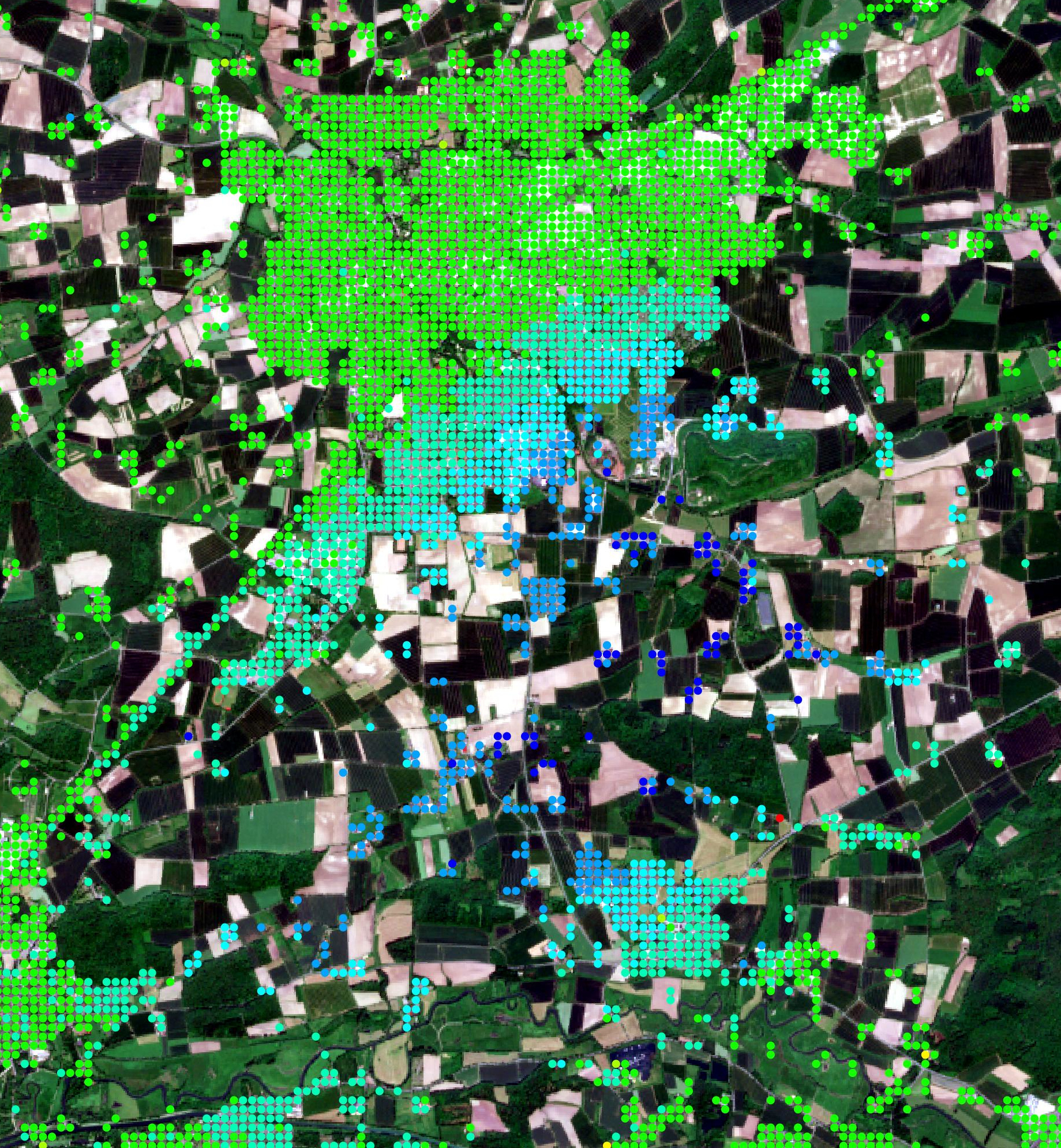 Modifizierte Copernicus Sentinel Daten (2019-2023), prozessiert von der Bundesanstalt für Geowissenschaften und Rohstoffe (2025)