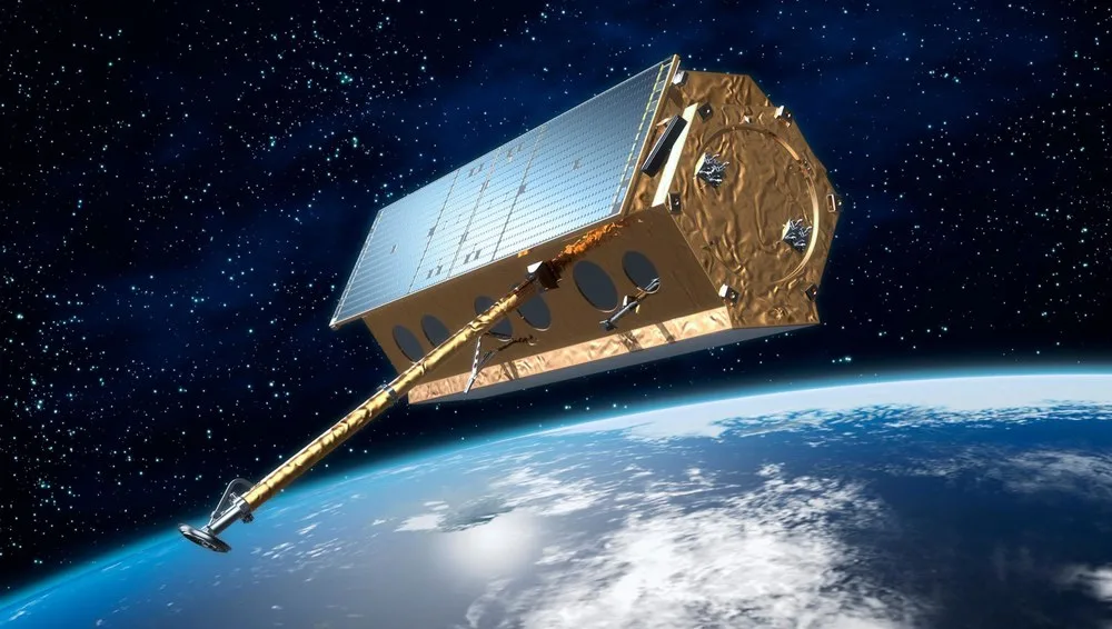 Visualisierung Satellit TerraSAR-X /Tandem-X